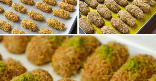 Kadayıflı Cevizli Tatlı Tarifi