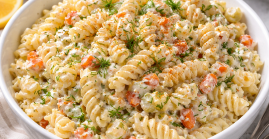 Yoğurtlu Makarna Salatası Tarifi