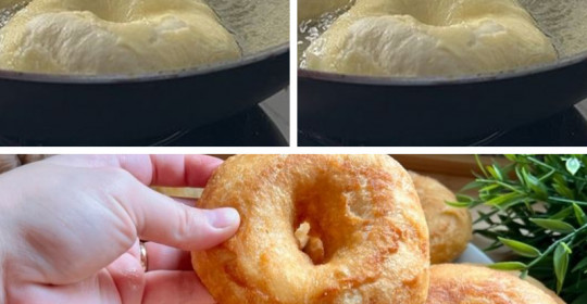 Akşamdan Yoğurup Sabah Pişirdiğim Pamuk Pişi Tarifi