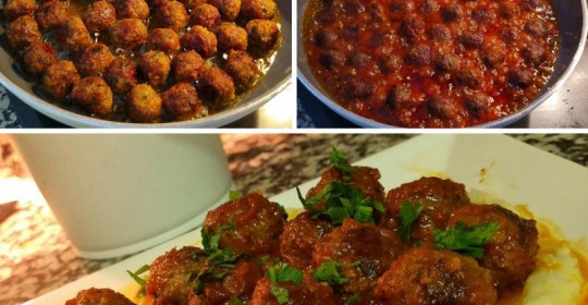 Soslu Püreli Köfte (İftar İçin Mükemmel Lezzet) 