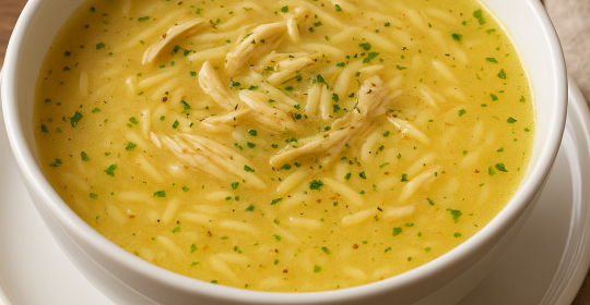 Şehriyeli Tavuk Suyu Çorbası Tarifi