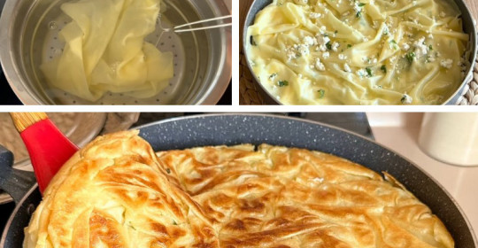 Tavada Hamuru Asla Yırtılmayan Su Böreği Tarifi