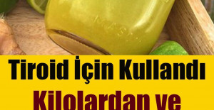Tiroid İçin Kullandı Kilolardan ve Şişliklerden Kurtuldu	