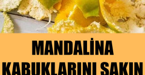 Mandalina Kabuklarını Sakın Çöpe Atmayın