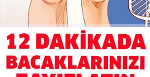 12 Dakikada Daha İnce Bacaklara Sahip Olun