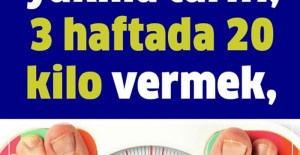 Tüm Zamanların En Etkili Yağ Yakma Tarifi 3 Haftada 20 Kilo