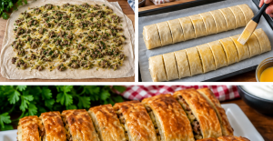 Kıymalı Rulo Börek