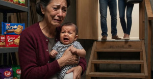 Bodruma Kilitlenen Anneanne ve Bebek
