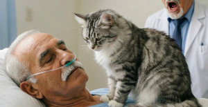 KOMA HALİNDEKİ MİLYARDERİN ODASINA SOKAK KEDİSİ GİRDİ