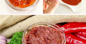 Köfte Yanının Meşhur Sosu Acuka Tarifi