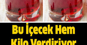 Bu İçecek Hem Kilo Verdiriyor Hemde Tiroidinizi Düzenliyor