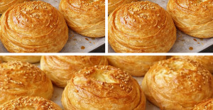 2 Beze ile 1 Tepsi Dolusu Çıtır Börek Tarifi