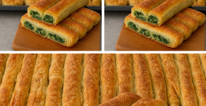 Çıtır Çıtır Ispanaklı Tepsi Böreği Tarifi