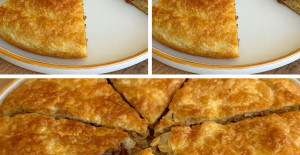 2 Bezeyle El Açması Çıtır Kıymalı Börek Tarifi