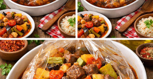 Fırın Poşetinde Etli Türlü Tarifi