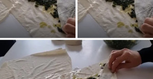 Hazır Yufka Ve Çiğ Ispanak İle Çıtır Çıtır Börek Tarifi