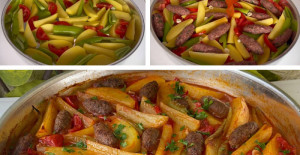 Az Kıyma İle 10 Dakikada İzmir Köfte Tarifi