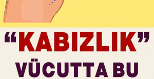 Kabızlık vücutta bu hasarları bırakıyormuş