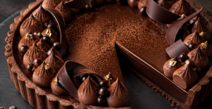 Şık Sunumu İle Kakaolu Tart Pasta Tarifi