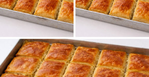 2 Bezeyle Kat Kat Çıtır Tepsi Böreği Tarifi