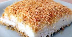 Çok Hafif Muhallebili Kadayıf Tatlısı Tarifi