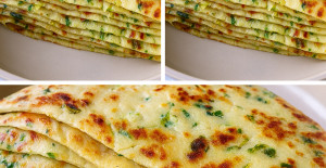 8 Dakikada Otlu Yumuşak Kahvaltılık Börek Tarifi	