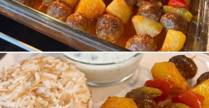 Sebzeli Şiş Köfte Tarifi