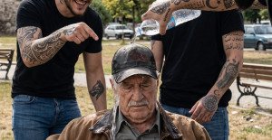 Parkta üç serseri