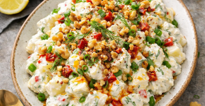 Yoğurtlu Patates Salatası Tarifi