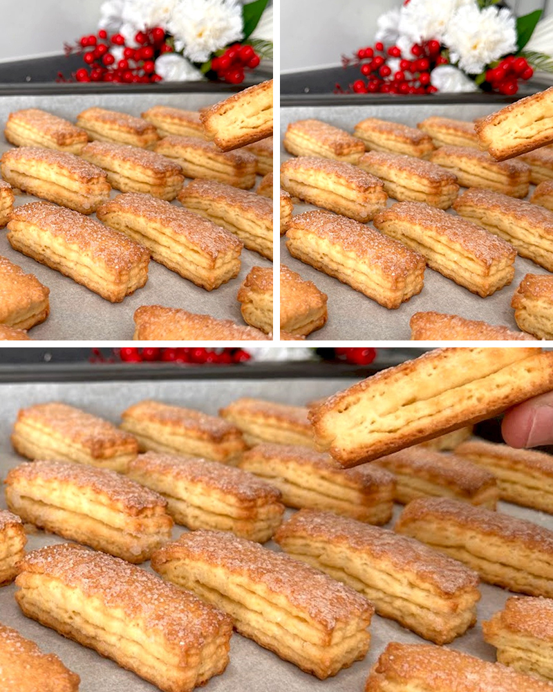 Dışı Çıtır Çıtır Ağızda Eriyen Kurabiye Tarifi - 2