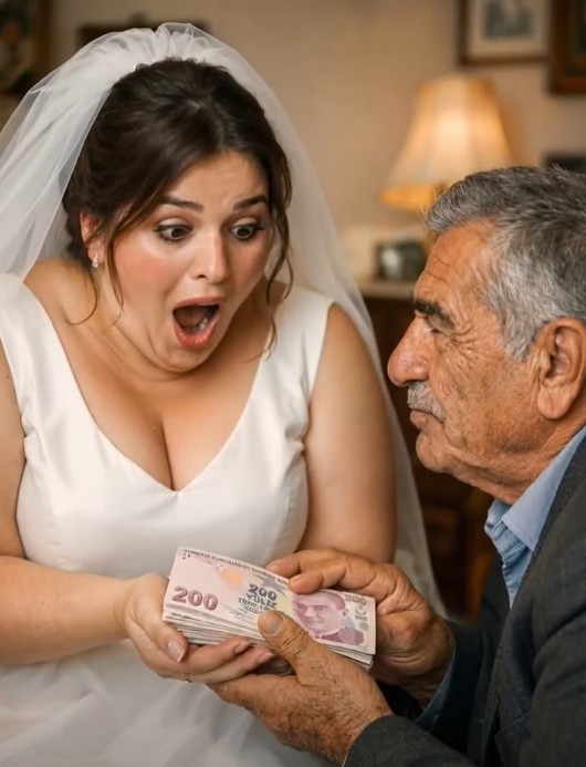 Düğün gecesi, kayınpederi geline sekiz yüz bin Lira verdi - 2