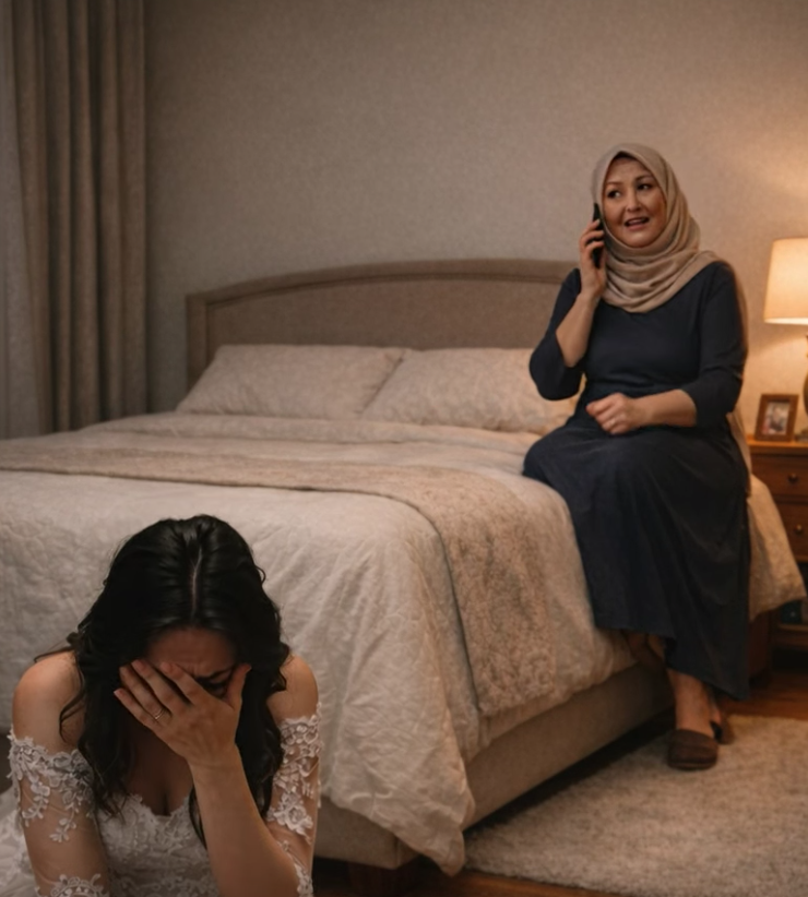 Düğün gecemizde kocamı şaşırtmaya karar verdim ve yatağın altına saklandım - 1