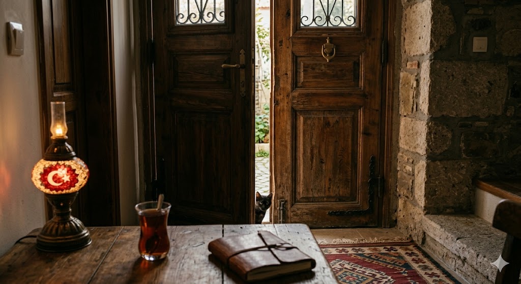 Kapı ana giriş kapısı yavaşça açıldı - 1