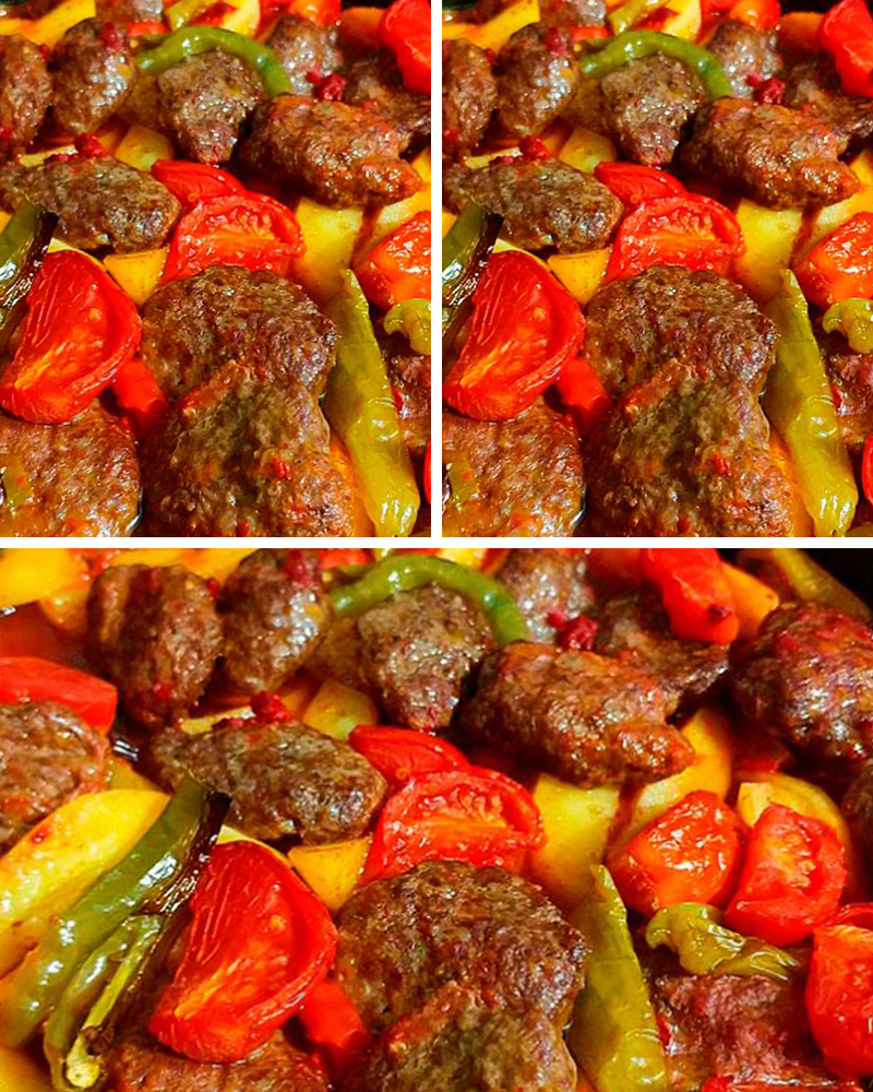 Fırında Köfte Patates Tarifi - 1