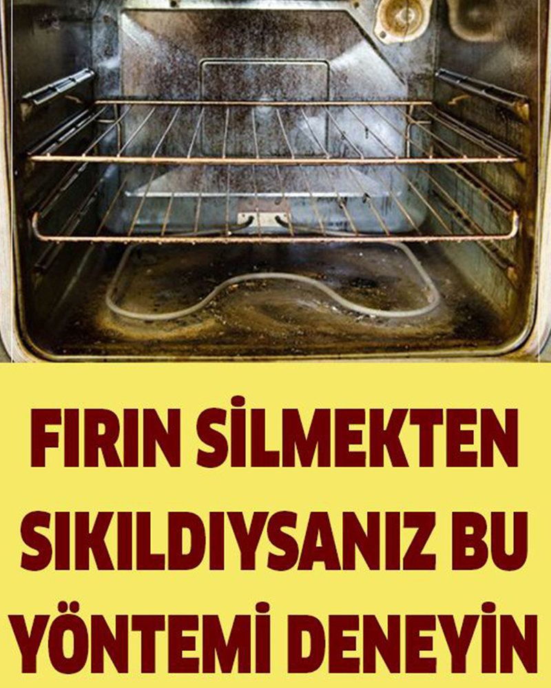 Fırın temizlemekten sıkıldıysanız bu yöntemi deneyin - 1