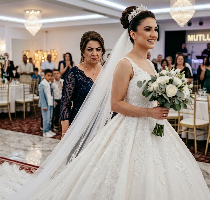 En yakın arkadaşımın düğününde gelinle ilgili tuhaf - 1