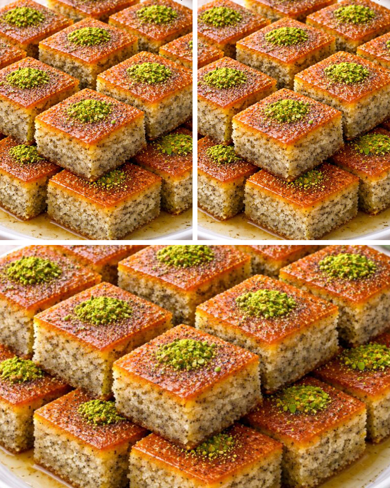 Tam Ölçülü Haşhaşlı Revani - 3