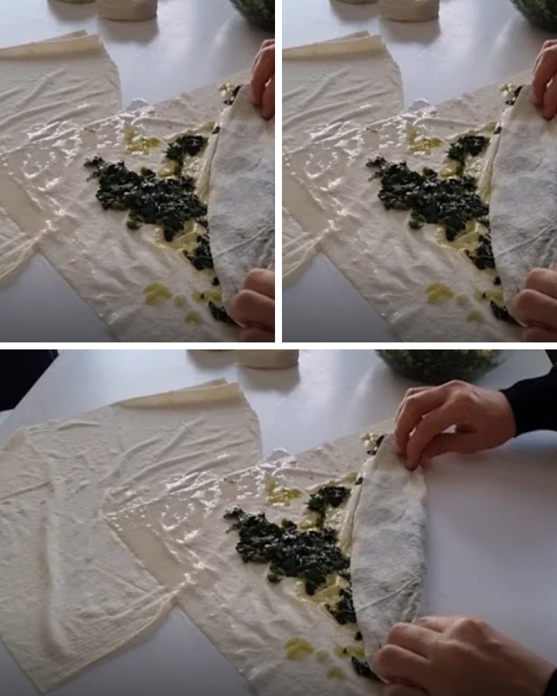 Hazır Yufka Ve Çiğ Ispanak İle Çıtır Çıtır Börek Tarifi - 1