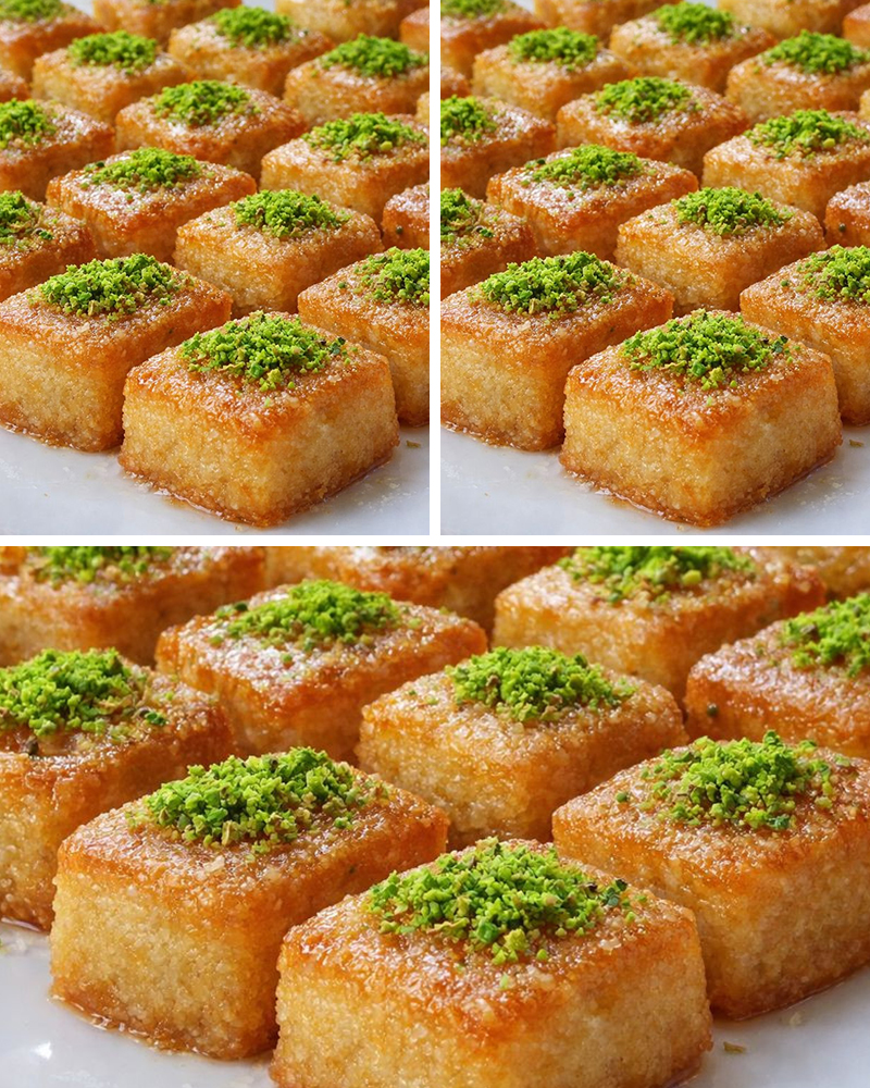 Baklavayı Kıskandıran İrmikli Kesme Tatlısı Tarifi - 1