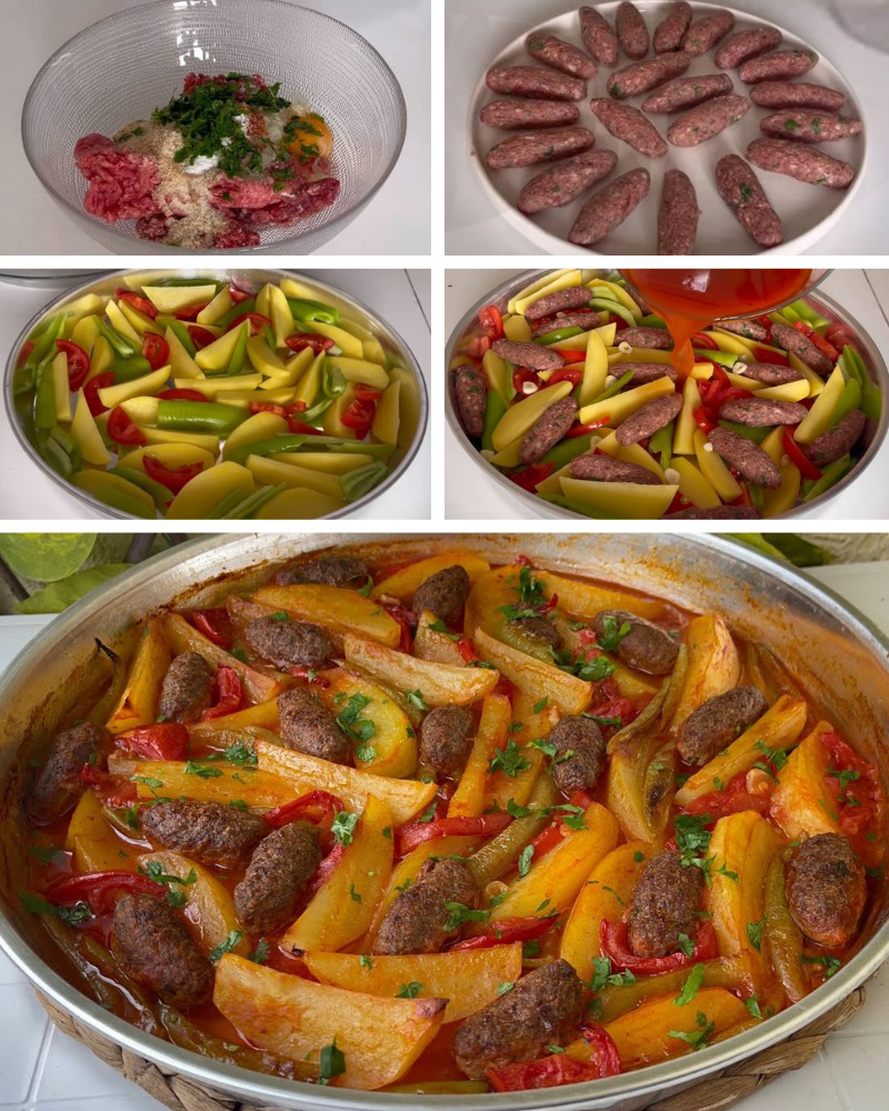 Az Kıyma İle 10 Dakikada İzmir Köfte Tarifi - 1