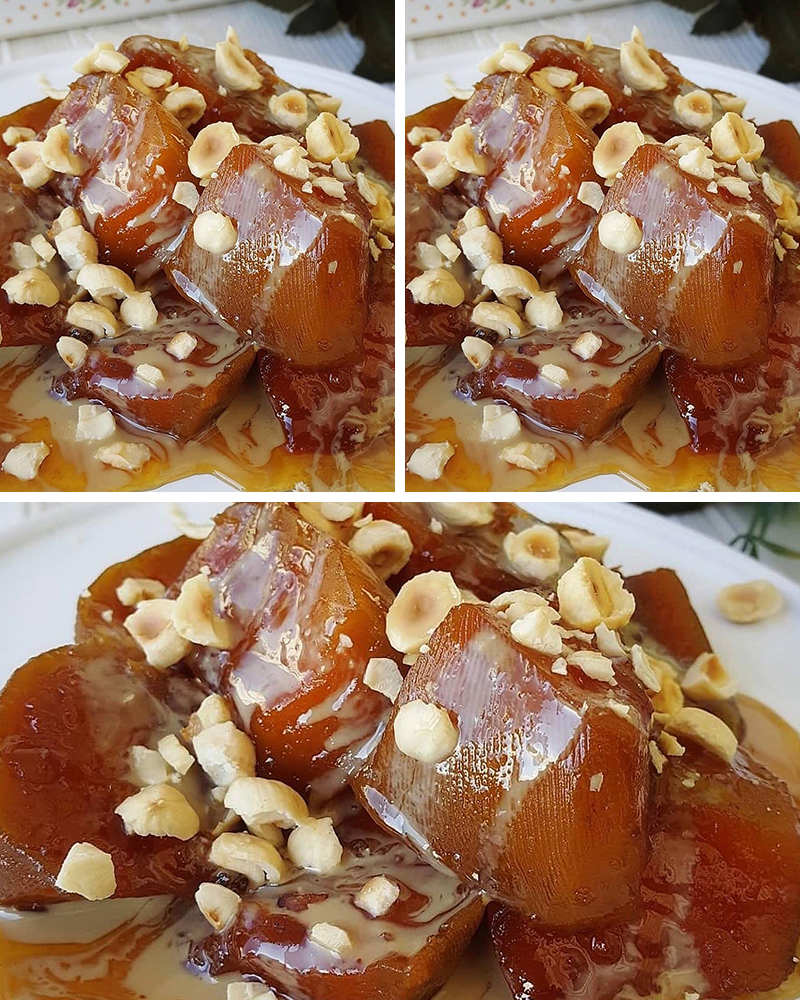 Annemin Tahin Pekmezli Kabak Tatlısı Tarifi - 2