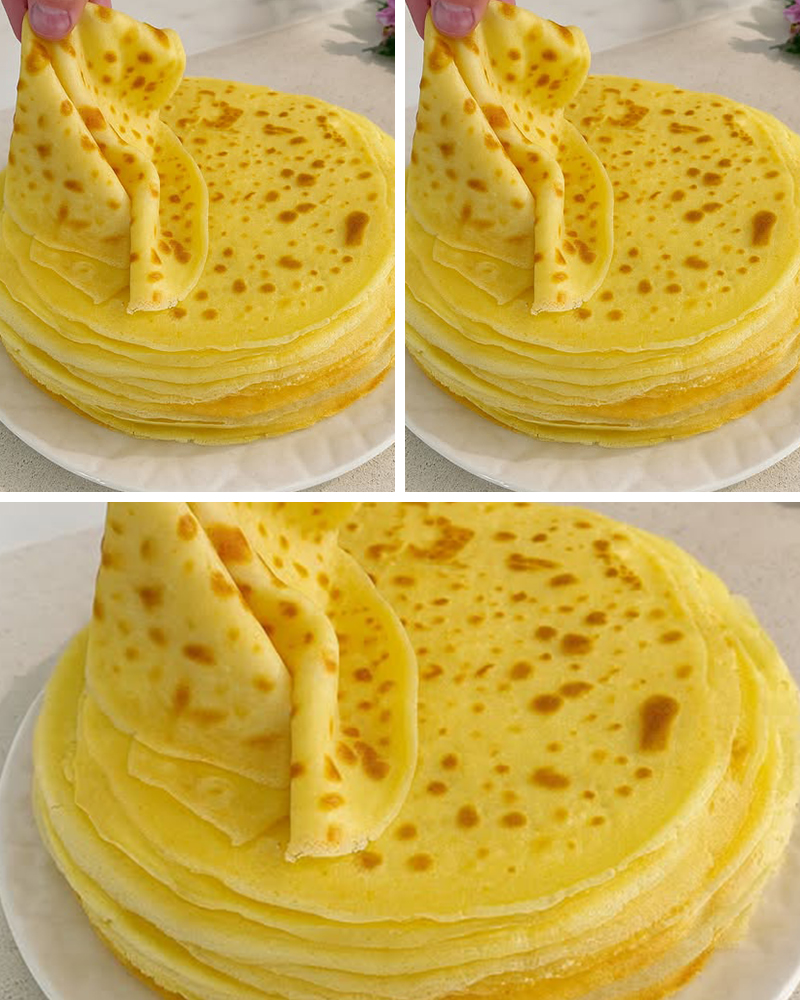 10 Dakikada Kahvaltılık Krep Tarifi - 4