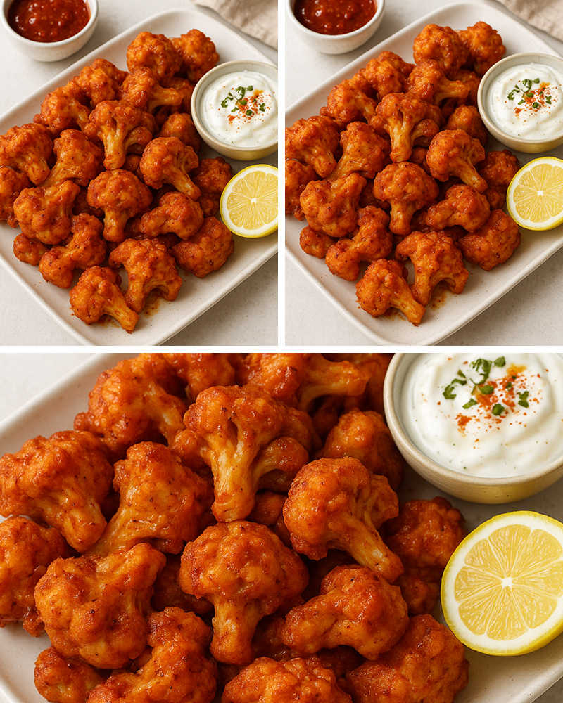 Soslu Karnabahar Kızartması Tarifi - 3