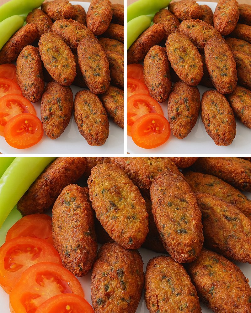 Az Kıymayla Kıbrıs Köfte Tarifi - 4