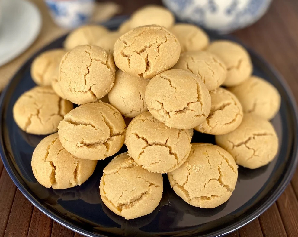 Tam Ölçülü Sütlü Tahinli Anne Kurabiye Tarifi - 3