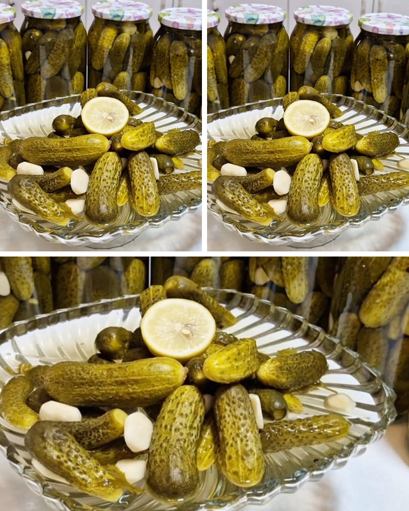 Kütür Kütür Erimeyen Kornişon Salatalık Turşusu Tarifi - 1