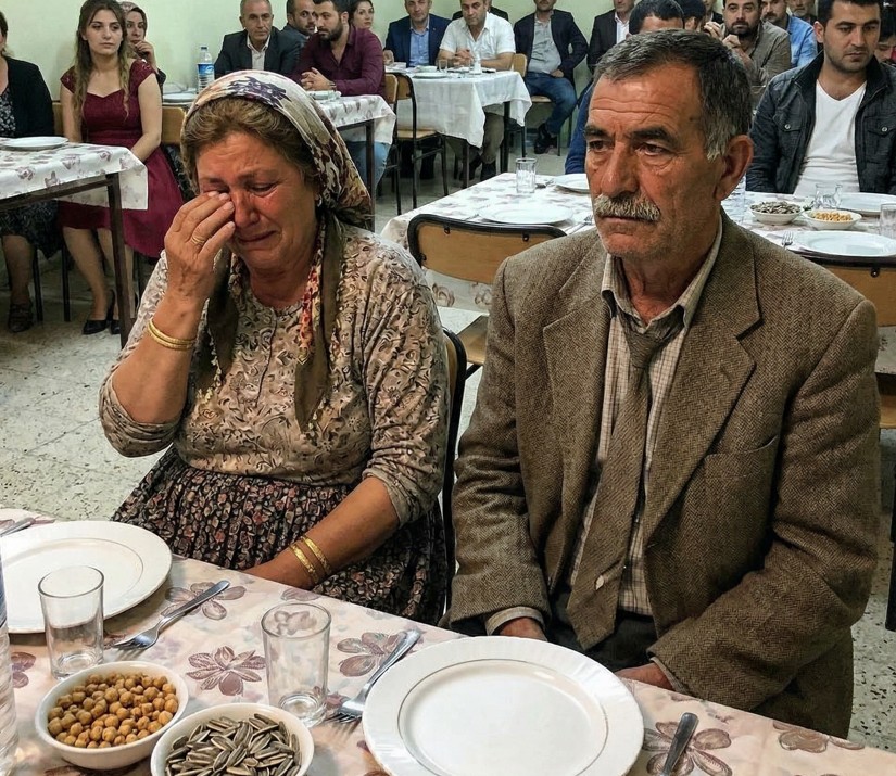 Kayınvalidem, düğünümde annem ve babamı - 1