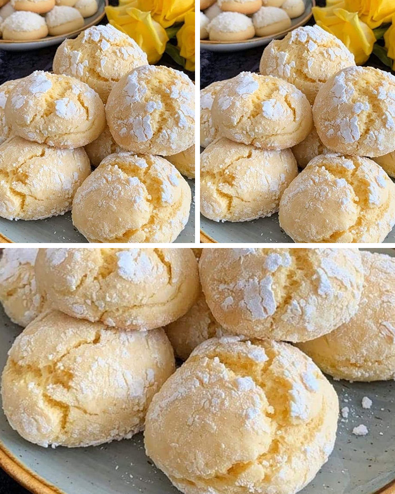 Limonlu Çatlak Kurabiye Tarifi - 1