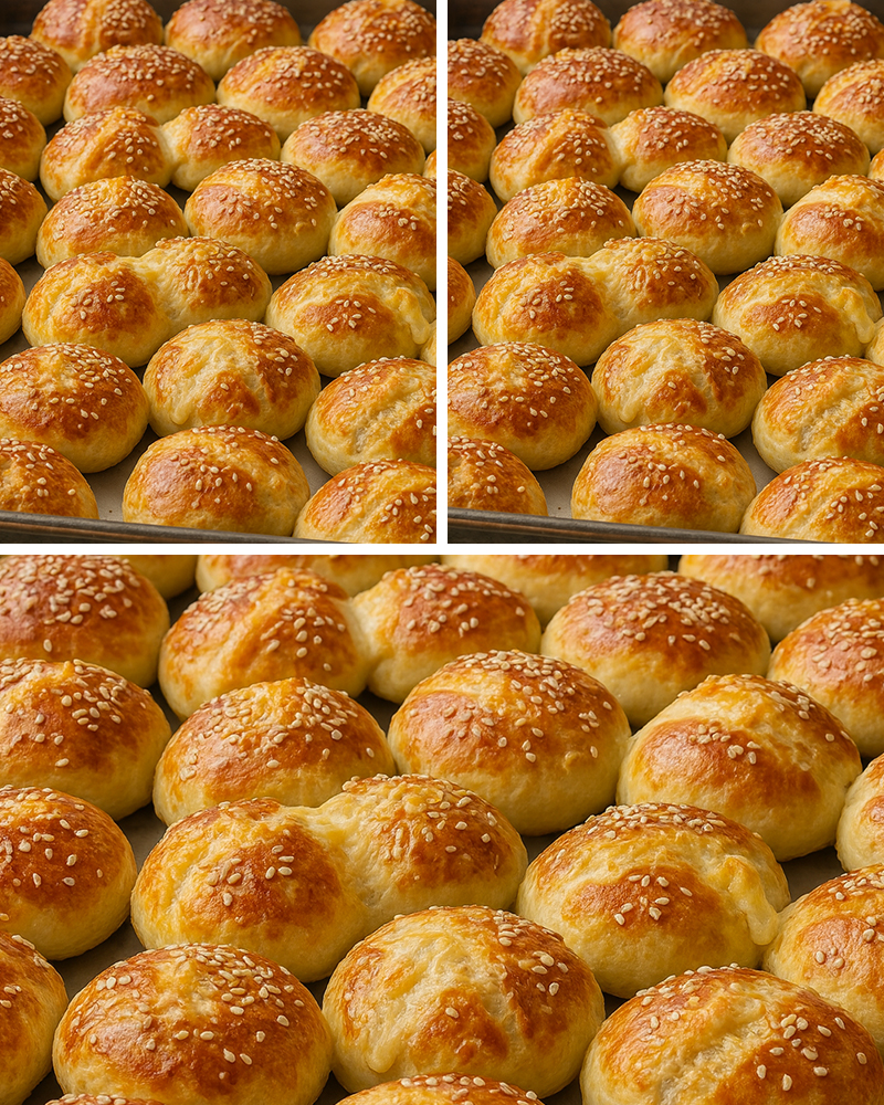 Mayasız Kıyır Kıyır Poğaça Tarifi - 1