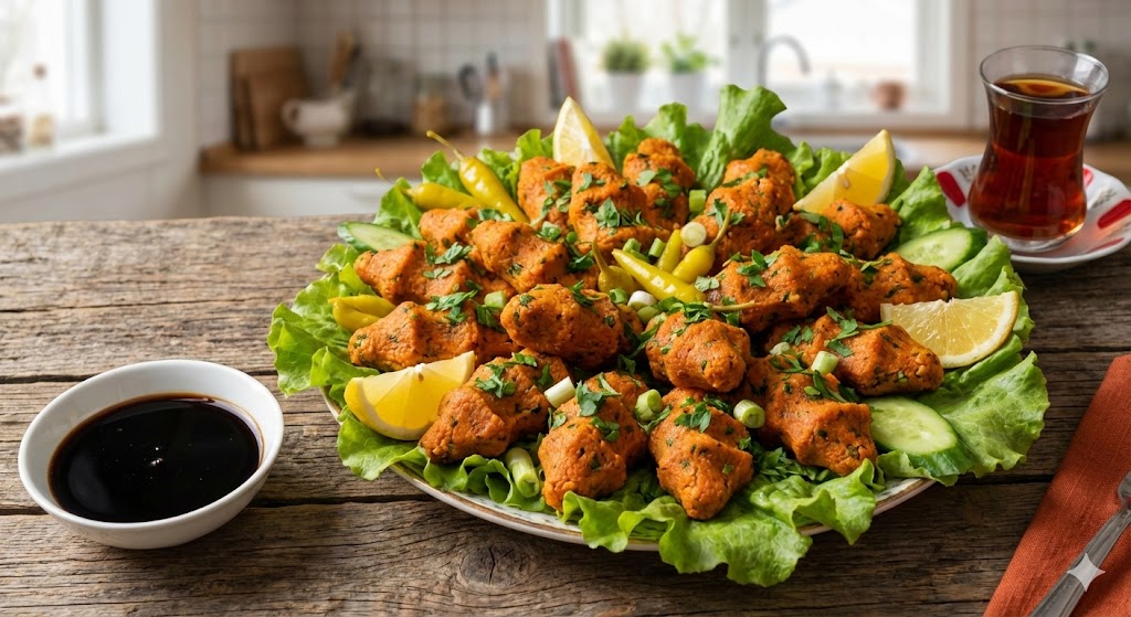 Şık Sunumu ile Mercimek Köftesi Tarifi - 1